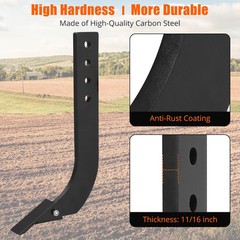 1/5/6/7Pack Box Blade 18” Ripper Shank 3 Hole Box Scraper Shank