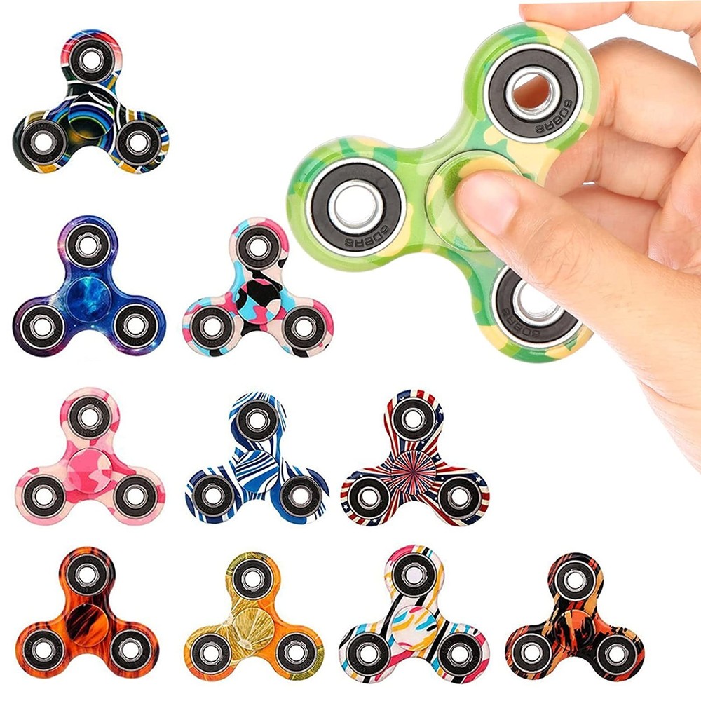 48 Pack Fidget Spinner Goodie Bag, Anxiety Stress one size, Muti-color