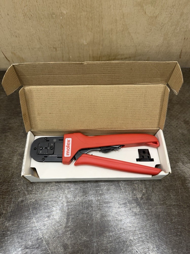 MOLEX 638199000 Hand Crimper Tool 14-16 AWG Side Entry Made in SWEDEN