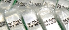 2000 Bags 2×3 Clear 2mil Reclosable Baggies 2″ x 3″ 2,000 Bags 2 Mil Poly
