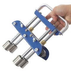 Hand Sheet Roller Bender 0-90° Bending Angle Metal Roofing Tool Fit 0.01-0.04″