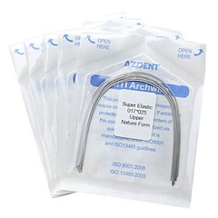 AZDENT Dental Orthodontic Super Elastic Niti Arch Wires Rectangular Nature Form