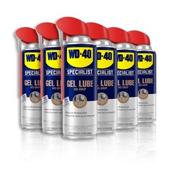 Specialist Gel Lube with Smart Straw Sprays 2 Ways 10 OZ 6-Pack