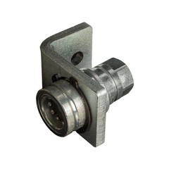 Hydraulic Quick Release Coupling Single Bracket Female 1/2” Body x 1/2” BSP