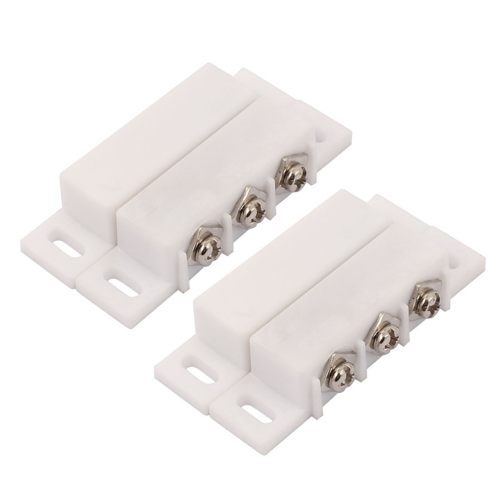 2Sets Magnetic Reed Switch Normally Open Closed NC NO Door Alarm Window Security