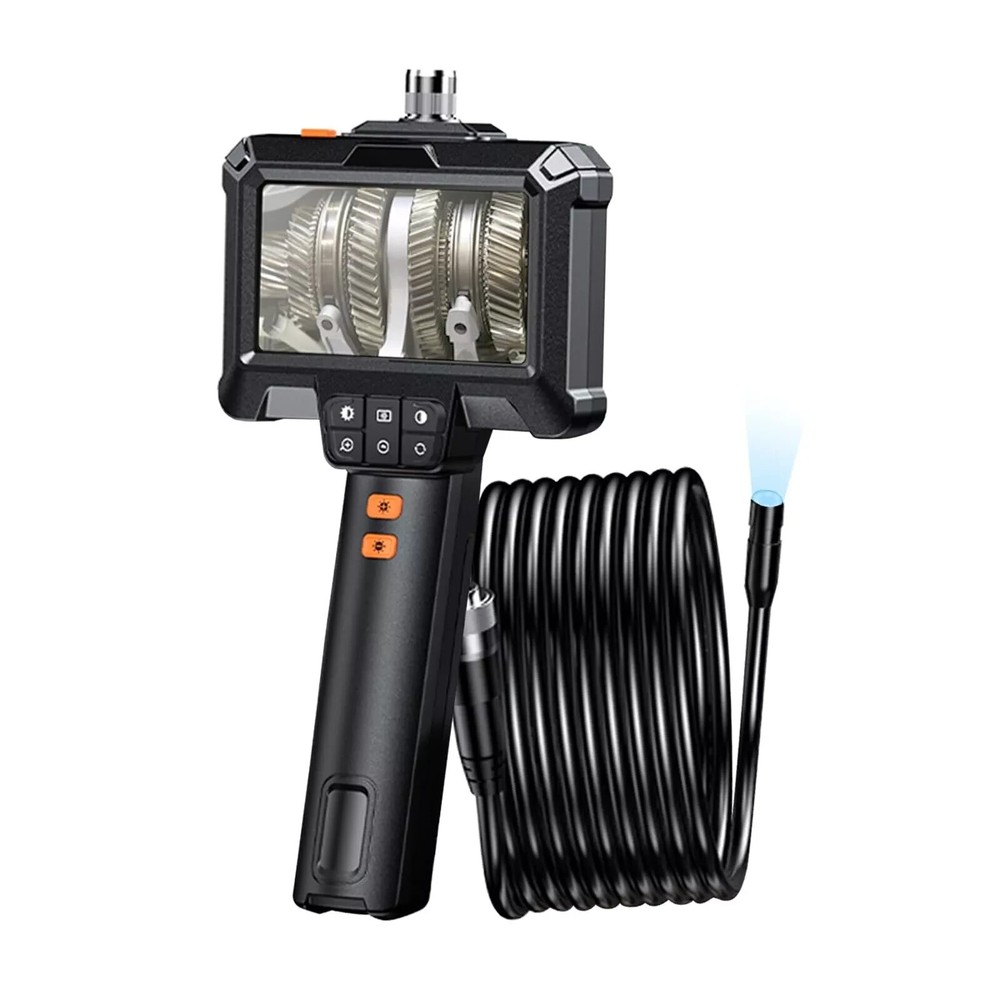 4.3″ IPS 1080P HD Screen Handheld Industrial 5m Endoscope Camera Pipe Waterproof