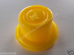 24pcs total NEW Combo Pk 12 BLITZ Yellow Spout Caps +12 YELLOW GAS CAN VENT CAPS