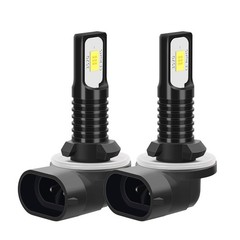 2x White 6000K LED Headlight Bulbs for Deere Tractor 3038R, 3039R, 3045R, 3045R