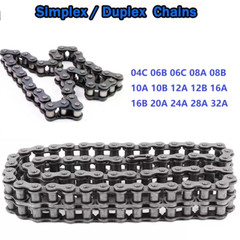 ROLLER CHAIN Simplex/Duplex Roller Chain 04C 06B 06C 08A 08B 10A 10B 12A 12B 16A