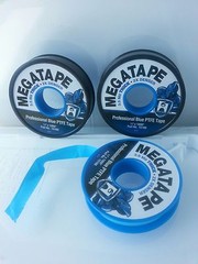 Megatape-Professional Blue PTFE Tape-1/2″ x 1000″ 3.5 MIL Thick-2x Denser Case