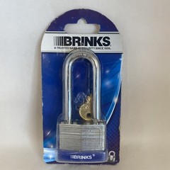 BRINKS 102-44002 Keyed Padlock Steel 44mm High Security, Packaging Varies