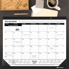 2026 At-A-Glance SK24-00 Desk Pad Calendar, 21-3/4 x 17″