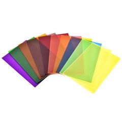 10 PCS & 10 colors Transparent Acrylic Sheets 1/8 Thick 8 x 12 Inch