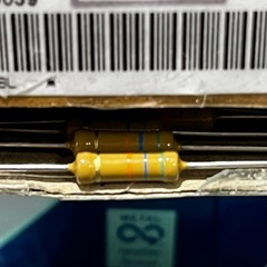 10 Pack of 56K Ohm Carbon-Film Resistors 1/2 Watt 5% tolerance, Vishay Resistors