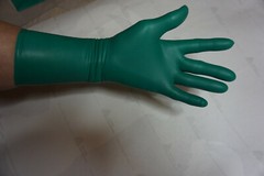Ansell TouchNTuff neoprene Gloves Latex Free Size 8  73-701 sterile long 10 pair