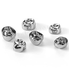 48 Sizes Dental Kids Crown Primary Molar Pediatric Crowns stainless steel Kit