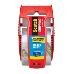 Scotch 1.88 in. x 22.2 yards. Heavy Duty Shipping Packaging Tape W/ Dispenser.