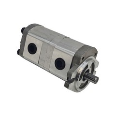 New Hydraulic Tandem Double Gear Pump HGP-33A-F6/6R 17.46mmd Shaft Assembly