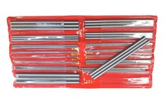 HHIP 4200 0241 48 Piece Thread Wire Measuring Set Vinyl Case 0.3 Pounds 48 Wires