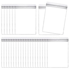 100pcs Jewelry Bags 3.9 x 5.9 Inch for Jewelry Packaging Transparent