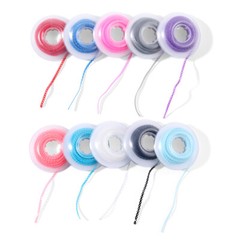 Dental Ortho Elastic Power Chain Rubber Bands Long/Short/Continuous 10 Colors