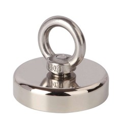 400LBS Fishing Magnet Kit Pull Force Strong Neodymium Rare Earth Rope Carabiner