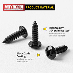 #12 X 1 (50 Pack) Pan Head Sheet Metal Screws Phillips Drive Self-Tapping Wood S