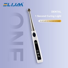 Dental Cordless 1S LED Light Cure Lamp Metal Head LED Curing Light 360° 4 Modes
