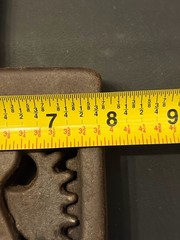 Antique Cast Iron Cattle Dehorner Clip Tool Veterinary Livestock Farm 37”