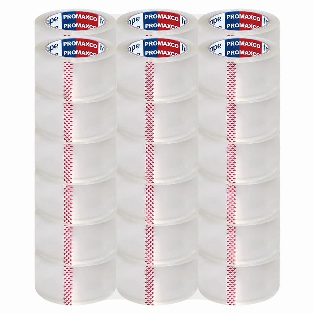 Heavy Duty Packing Tape 36 Rolls, Total 2340Y, Clear, 36-Pack, CLEAR