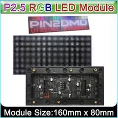 Lot of 5 P2.5 LED Panel With Hub75 Connection And Cables