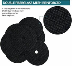 25 Pack Cut Off Wheels 3″ x1/32″x3/8″ Arbor Metal Cutting Disc Die Grinder Tool