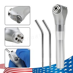 Dental Air Water Syringe Triple 3-Way Spray 2 Nozzle Tips Handpiece Autoclavable