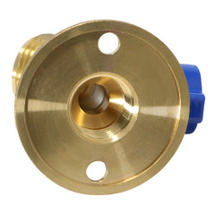 5) 1/2″ Female Hose Bibb No kink w. Nail Flange, Garden Valve, Lead Free Brass