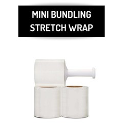 Cast Hand Stretch Wrap 5″x700′ 120 Ga Clear Shrink Film 24 RLS Made in USA