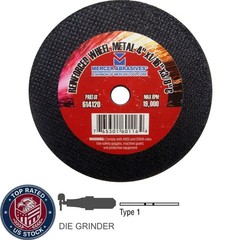4″ Type 1 Cut-Off Wheels – 50 Pack, Double Reinforced for Safety and Durability