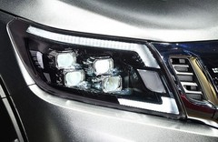 Pair LED Headlight Assembly DRL Sequential Turn For Nissan Navara NP300 2014-22