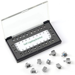 AZDENT Dental Orthodontic Self Ligating Braces Bracket Mini Roth.022 Hooks 345