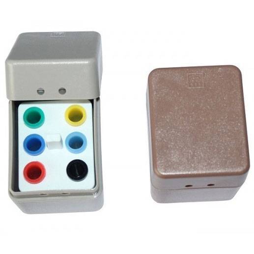 House Brand Square Endo Box D Autoclavable, Sterilizable up to 135°C