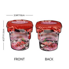 100 pcs Cartoon Shapes Mylar Bags Zip Seal Bags Resealable Candy Baggies 3.5g