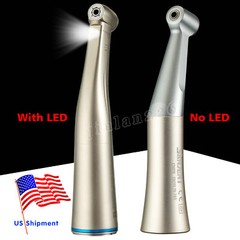 Dental (LED ) Slow low Speed Contra Angle Handpiece Push 1:1 Fit KaVo NSK Style