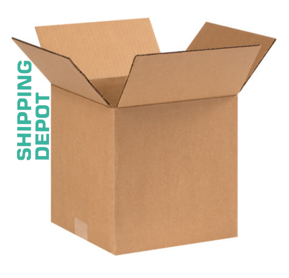 25 ~ 9x9x9″ Cube Corrugated Kraft Cardboard Cartons Shipping Packing Box Boxes