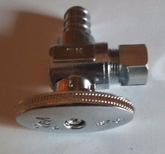 10 PIECES 1/2″ PEX X 3/8″OD BRASS 1/4 TURN ANGLE STOP VALVE (LEAD-FREE BRASS)