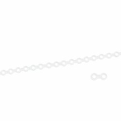 Dental Orthodontic Elastic Power Chain Long/Short/Continuous (White)
