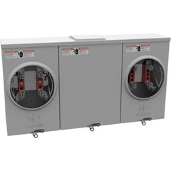 MILBANK U1252-X 200A DUAL METER CAN SOCKET OVERHEAD/UNDERGROUND BRAND NEW!!!!