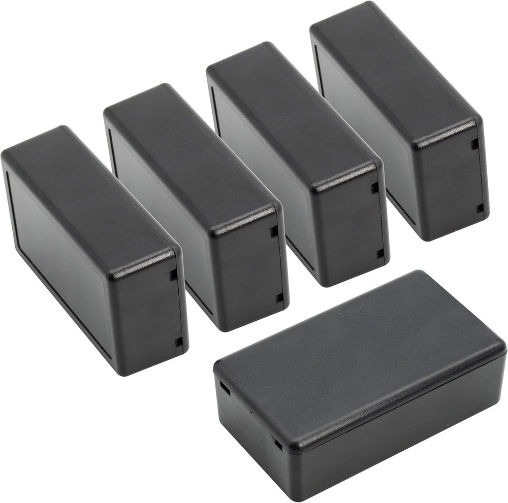 Project Box, 5 Pieces ABS Electrical Box Small Junction Box for Electronics PCB