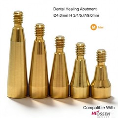 US Dental Healing Abutment Cover Screw Regular Platform Compatible Oss Hiossen