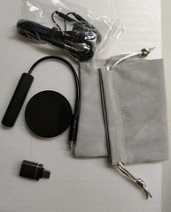 128G (1600 Hour) Magnetic Voice Activated Recorder MP3 70 Hours Battery, Black