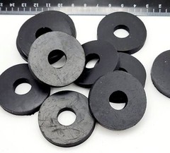 1/2″ ID Rubber Flat Washers 1 1/2″ OD 1/4″ Thick Spacers 1/2 x 1 1/2 x 1/4