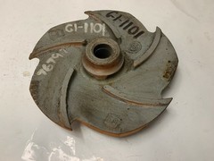 Goulds 5 Vane Impeller 2×1-10 76797 Casting# 56229 8.25″ Trim